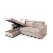 Novel L-alakú sarok ülőgarnitúra