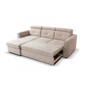 Novel L-alakú sarok ülőgarnitúra