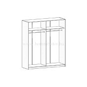 ORIANA gardróbszekrény