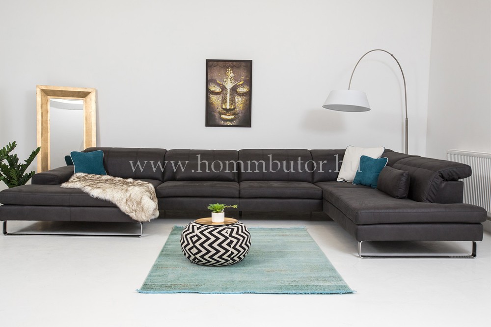 PANAMA U alakú ülőgarnitúra 415x245180 cm Homm Bútor Sopr PANAMA U alakú bőr ülőgarnitúra Homm Bútor Sopron | Több,