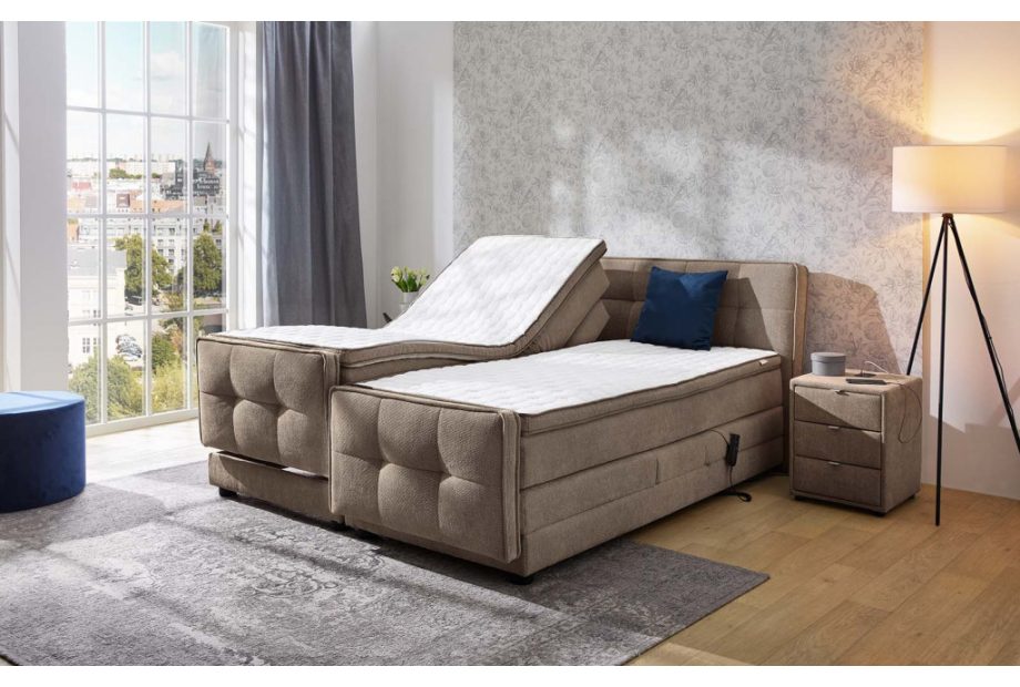 PARMA Motoros boxspring franciaágy 180x200 cm