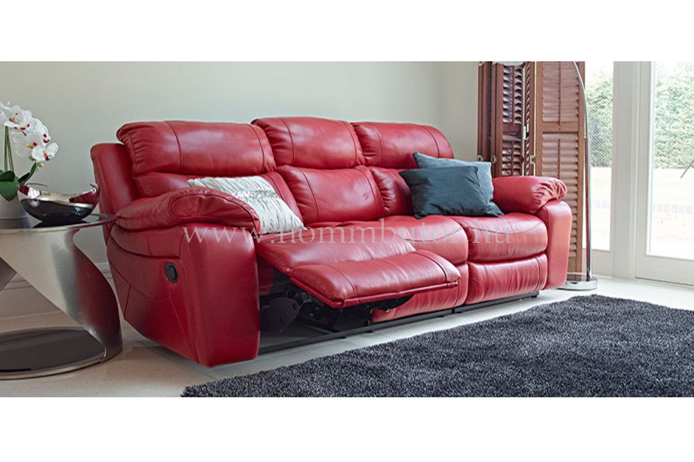 RAFAEL 3 üléses valódi bőr kanapé 230x100 cm