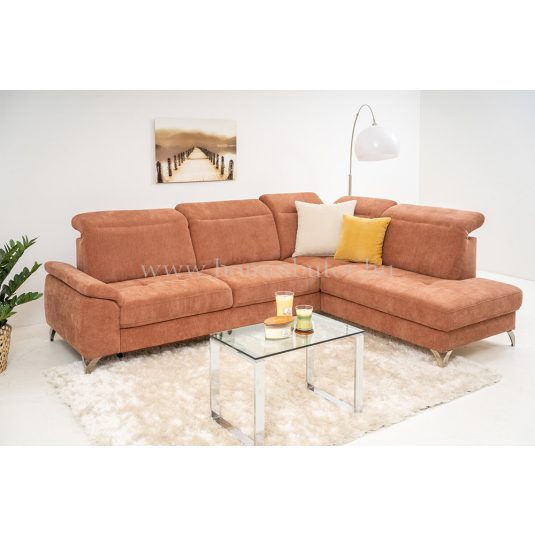 RAMONA L- alakú  sarok ülőgarnitúra