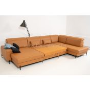 RAMON  U-alakú bőr ülőgarnitúra