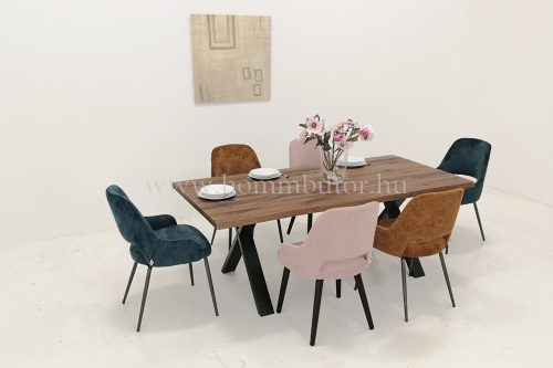 ARTHUR tömör tölgy étkezőasztal fix 160-220x100 cm 