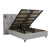 SAKIRI komplett boxspring franciaágy matraccal