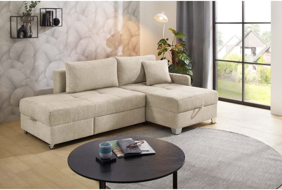 SCHNEEBERG L-alakú ülőgarnitúra mindennapos alvásra