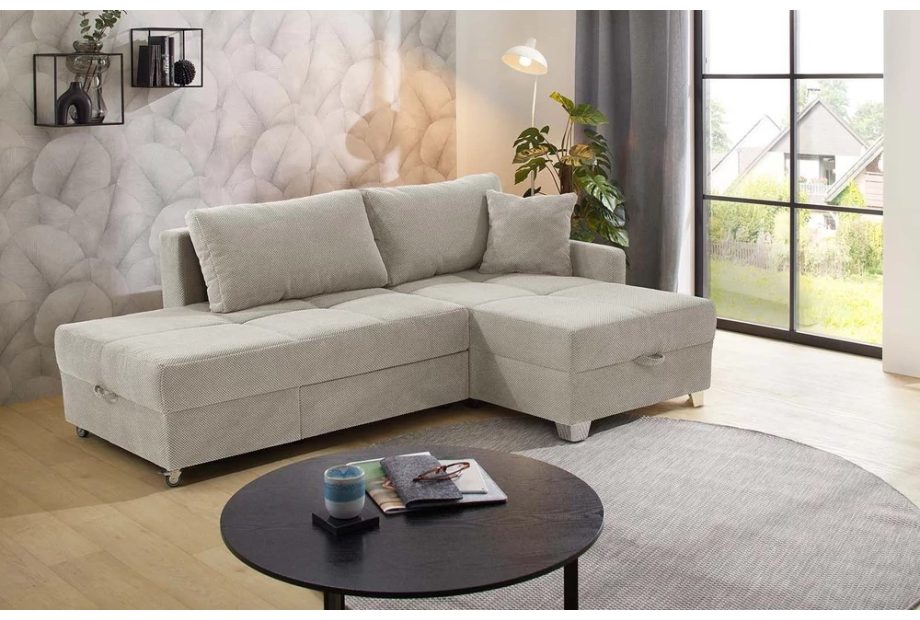 SCHNEEBERG L-alakú ülőgarnitúra mindennapos alvásra