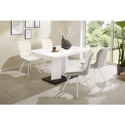 SCOTLAND Bővíthatő kerámia étkezőasztal