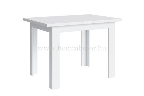 STO étkezőasztal 110x75 cm bővíthető fehér színben