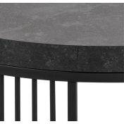 STRINGTON kör alakú dohányzóasztal