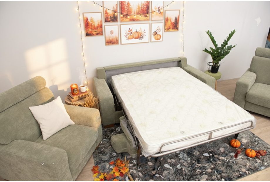TARANTO komfortágyas kanapé mindennapos alvásra