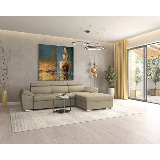 TERENO L-alakú  sarok ülőgarnitúra 