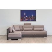 TIK-TAK  L-alakú ülőgarnitúra mindennapos alvásra