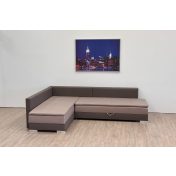 TIK-TAK  L-alakú ülőgarnitúra mindennapos alvásra