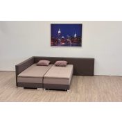 TIK-TAK  L-alakú ülőgarnitúra mindennapos alvásra