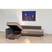 TIK-TAK  L-alakú ülőgarnitúra mindennapos alvásra