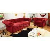 York chesterfield 3 üléses kanapé