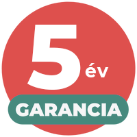 5 év garancia