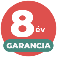 8 év garancia